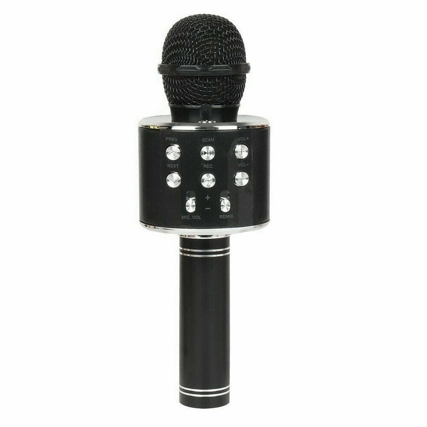 Wireless Bluetooth Handheld Karaoke Microphone with Speaker USB Mic