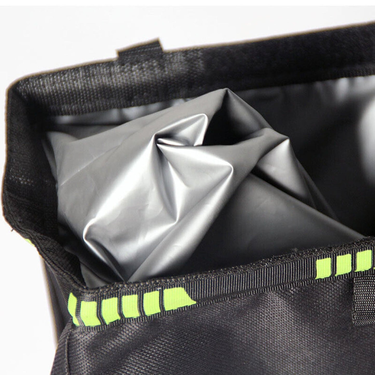 Waterproof Car Trash Can Organizer with Storage Pockets