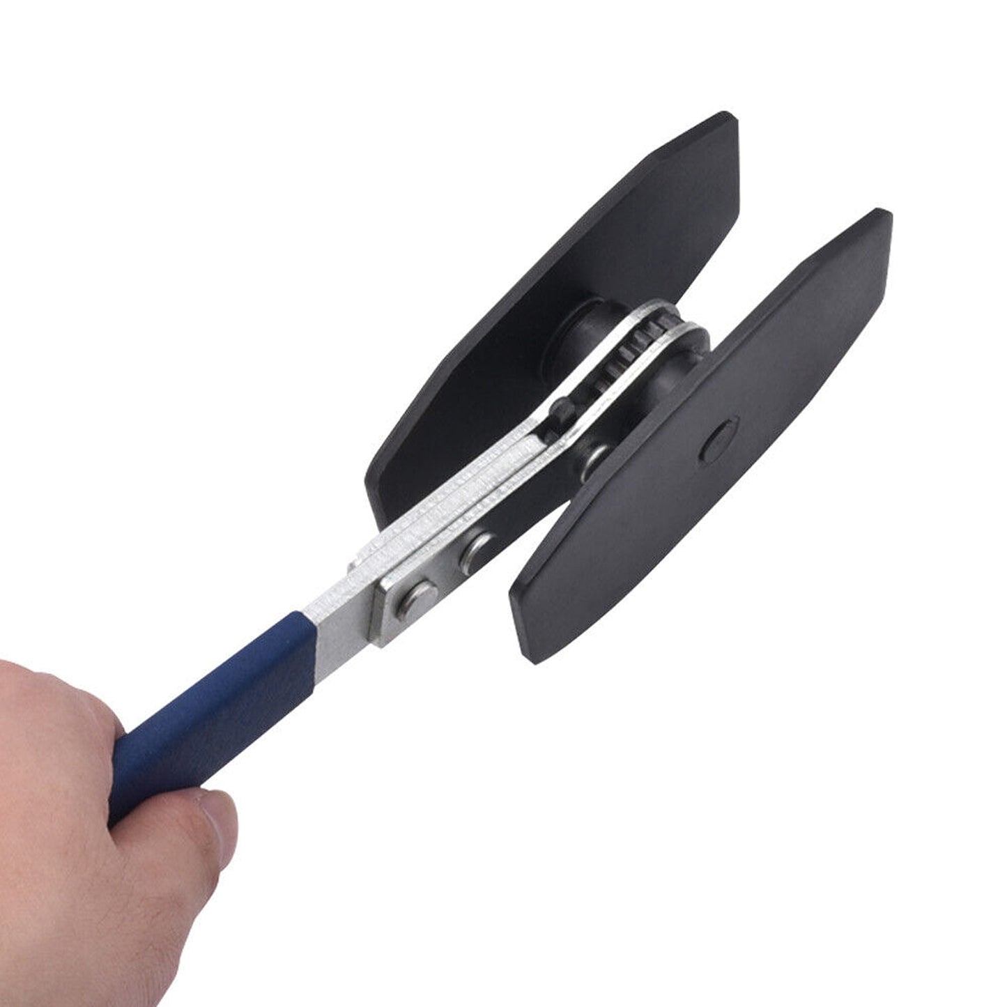 Disc Brake Caliper Piston Compressor Tool with Ratchet Wrench for Pad Installation
