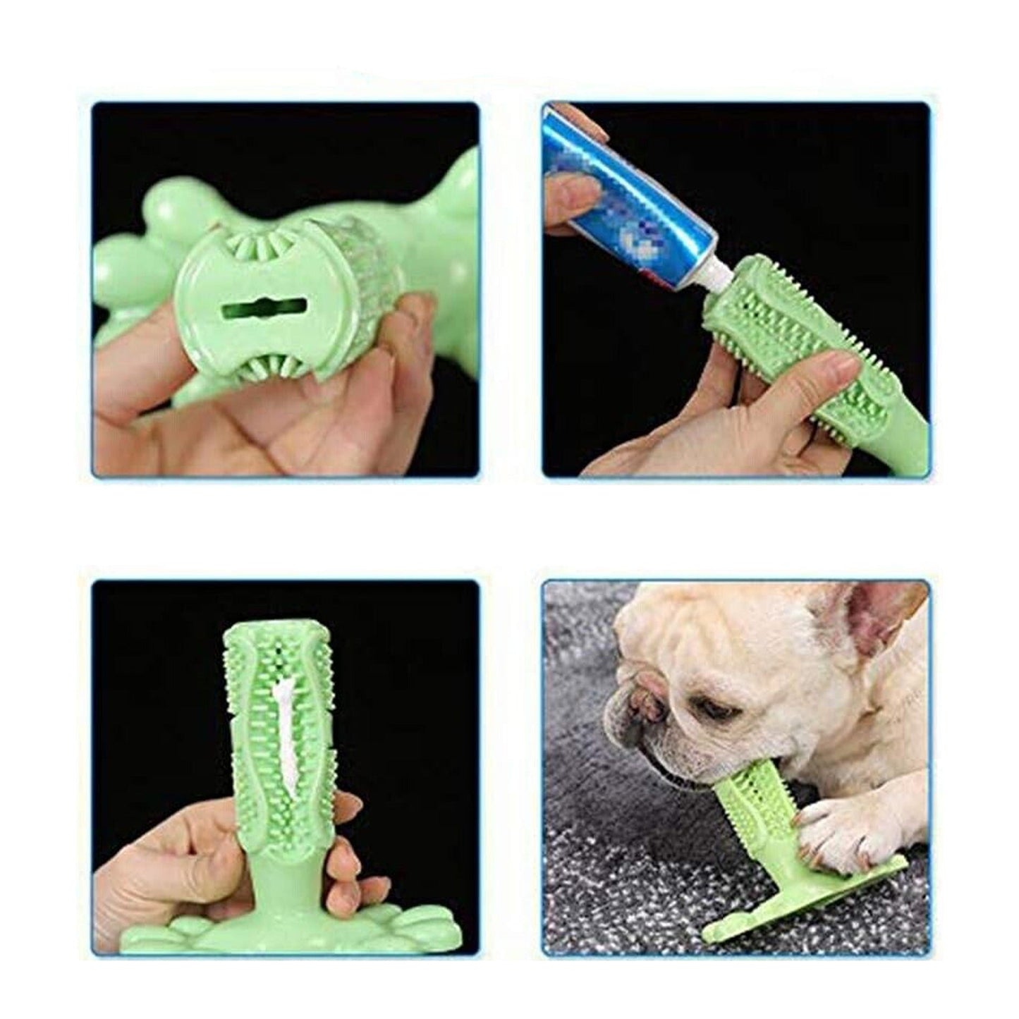 Chewable Dog Toothbrush Molars Brush for Pet Dental Health