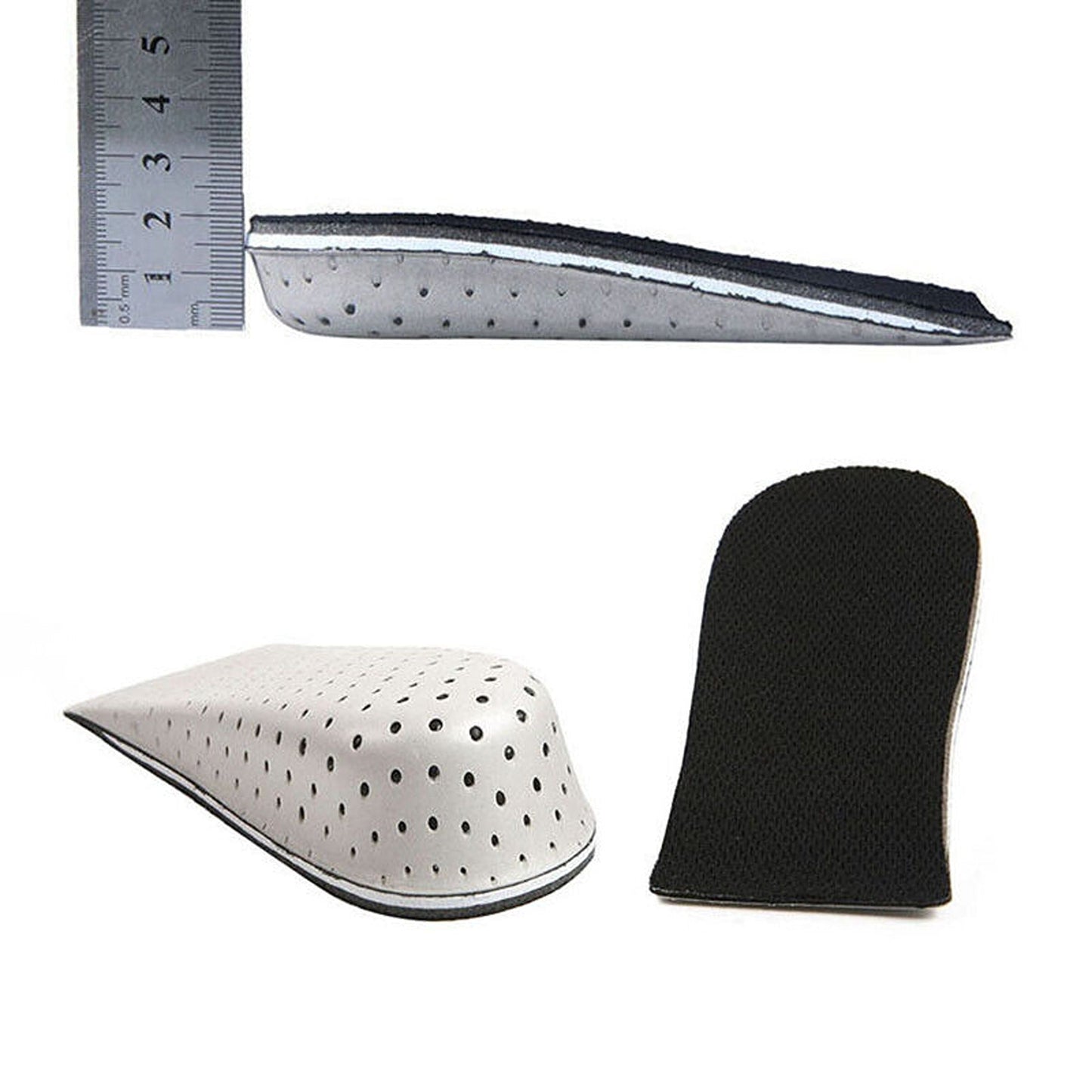 2pcs Height Increase Cushion Insoles Heel Lift Insert Shoe Pad