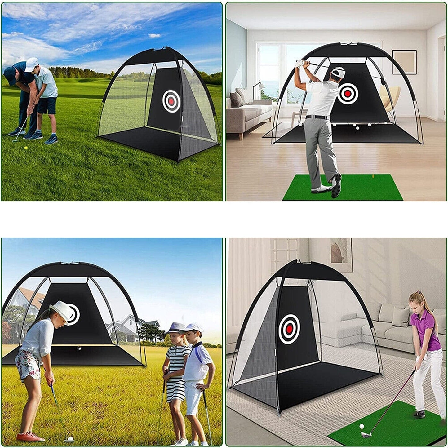 3M Golf Practice Net Driving Netting Chipping Cage Training Aid