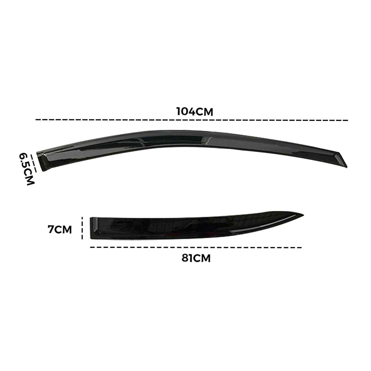 Weathershields for Toyota Corolla Sedan Premium Weather Shields 2014-2018