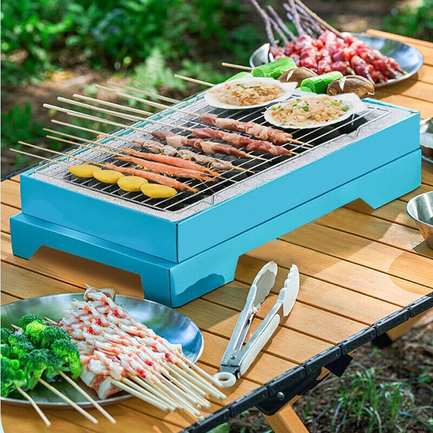 Instant Charcoal Grill Disposable BBQ for Outdoor Use
