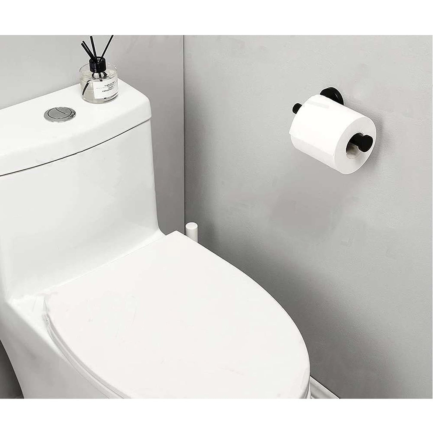 Wall Mounted Toilet Paper Roll Holder Rustproof Stainless Steel Storage