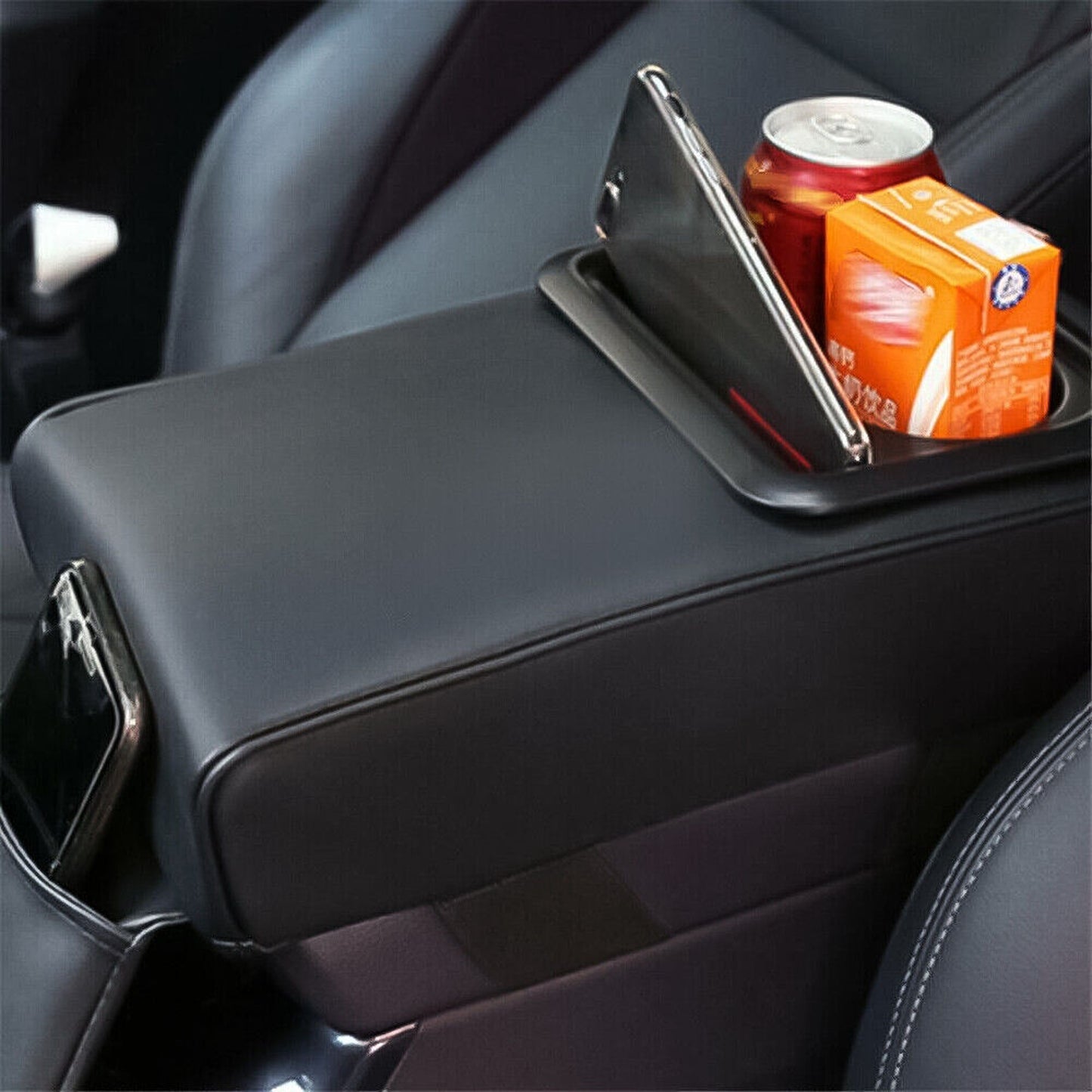 Center Console Cup Holder Car Armrest Universal SUV Protector