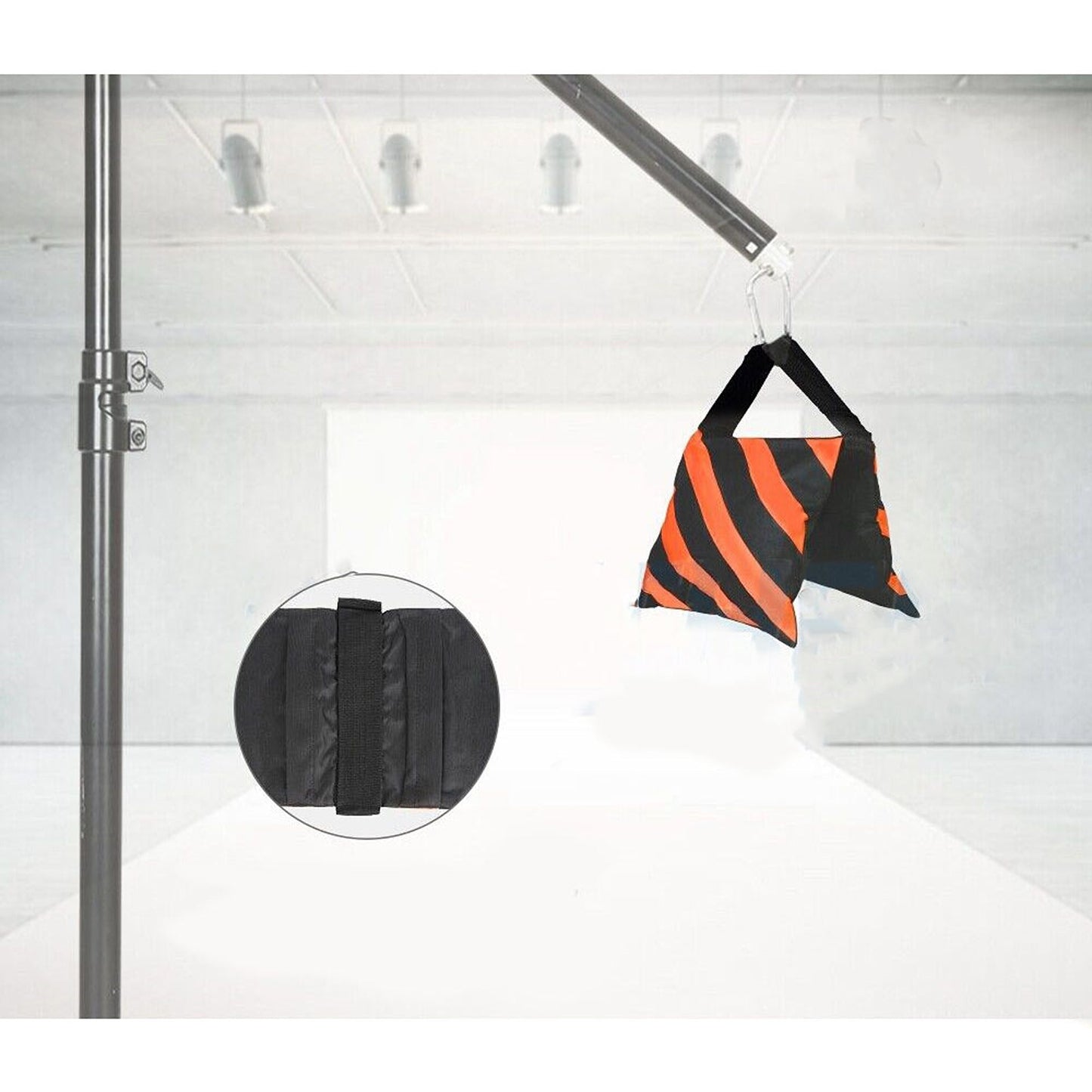 4pcs Photography Weight Bags for Light Stand Stability Sand Ballast