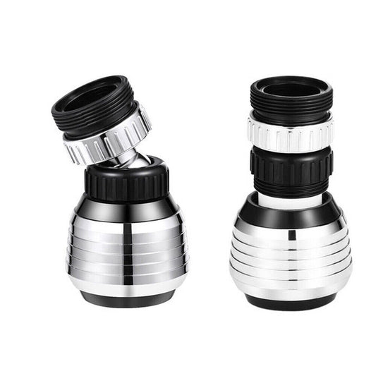 2pcs Water Saving Rotatable Aerator for Tap Swivel Faucet Nozzle
