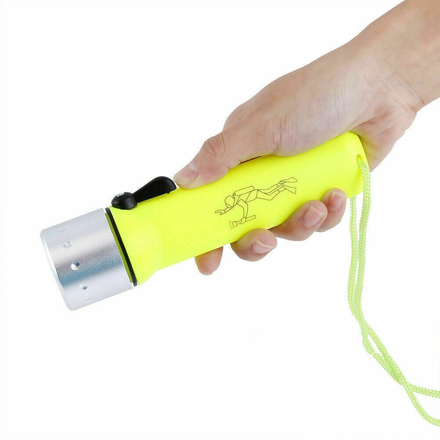 Waterproof Professional Diving Torch Scuba Dive Flashlight