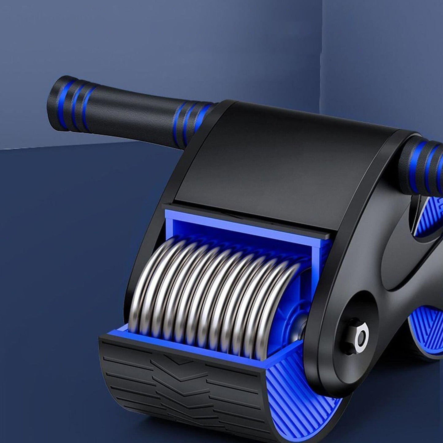 Automatic Rebound Abdominal Roller Fitness Exercise Wheel