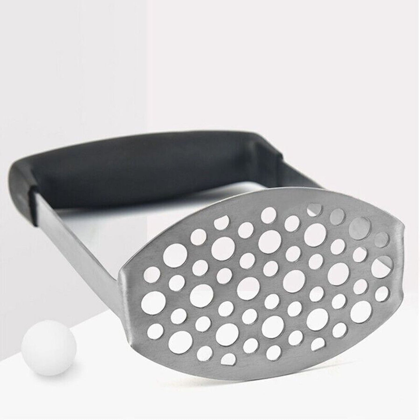 Heat Resistant Stainless Steel Potato Masher and Vegetable Press