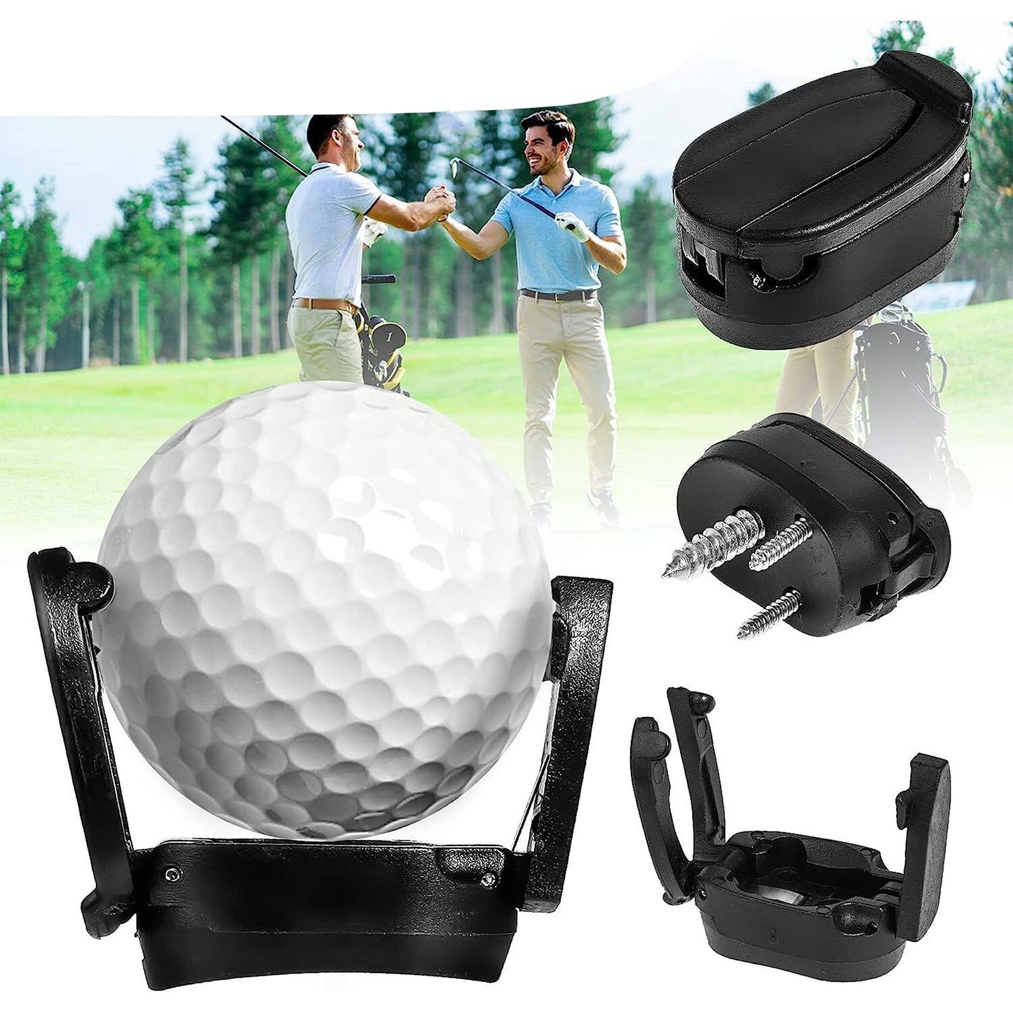 2pcs Golf Ball Retrieval Tool Back Saver Putt Retriever for Putter Grip