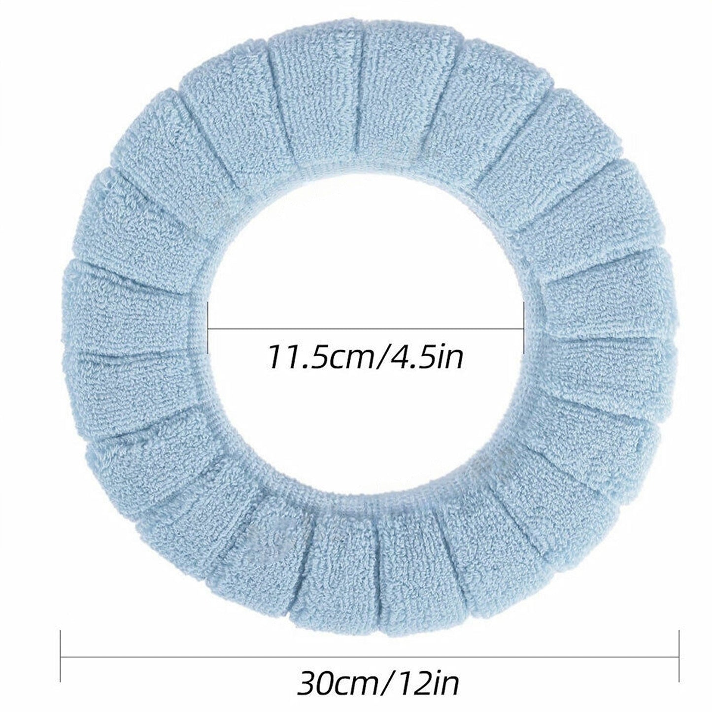 Washable Winter Warmer Bathroom Toilet Seat Cover Soft Cushion Pads