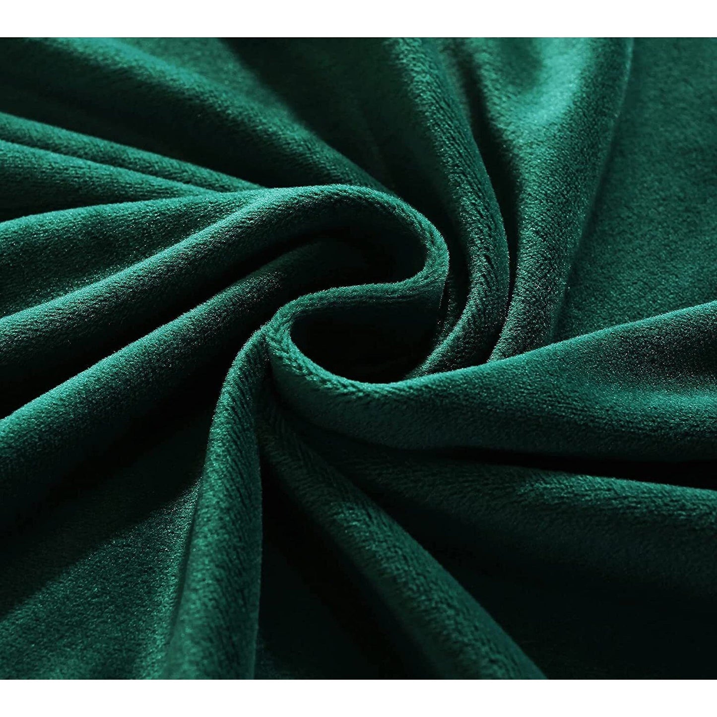 Dark Green Super Stretch Slipcover Velvet Sofa Covers Couch Cover