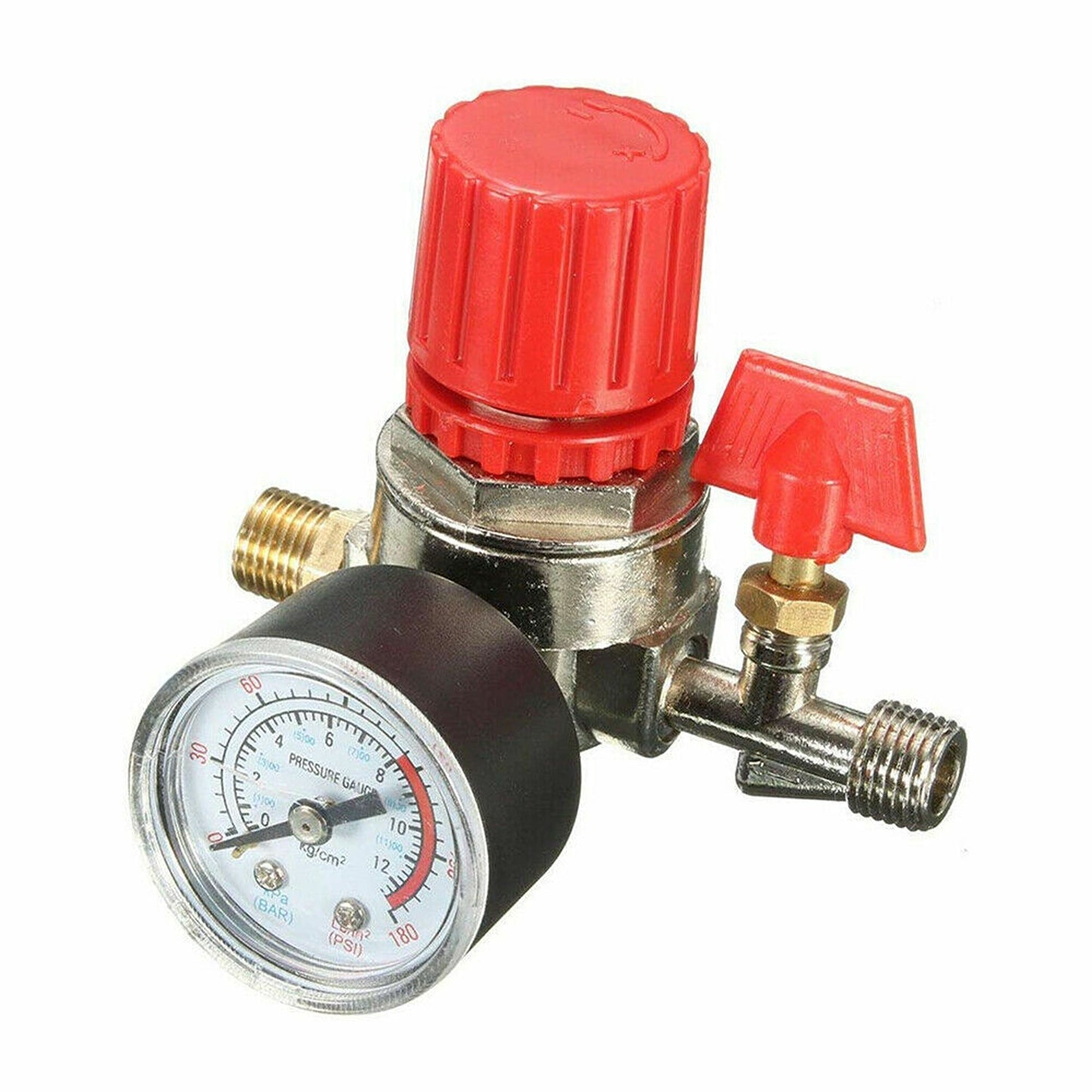 Air Compressor Pressure Switch Valve Control Manifold Regulator with Gauges