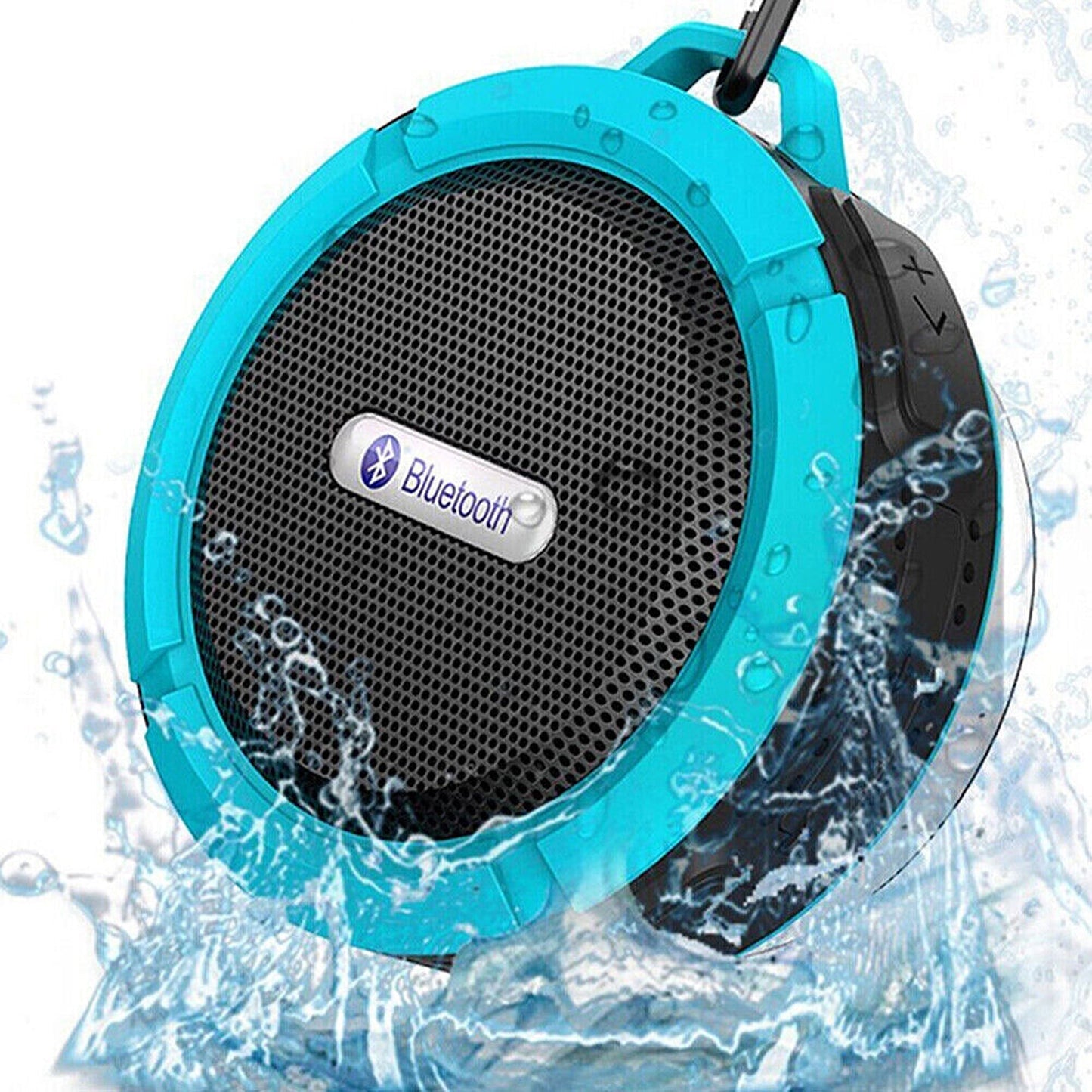 Waterproof Bluetooth Music Speaker Portable Shower and Car Handsfree Device