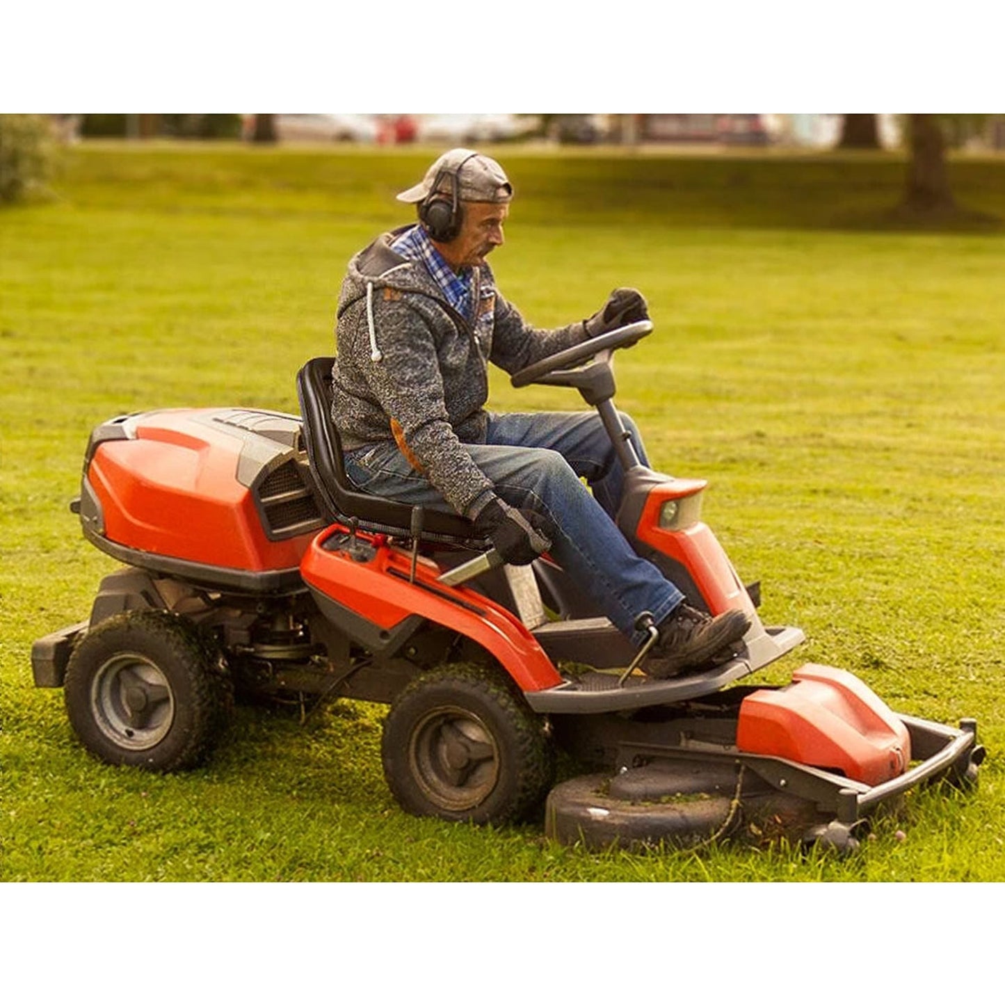 Universal Suspension Seat for Ride On Mowers and Tractors