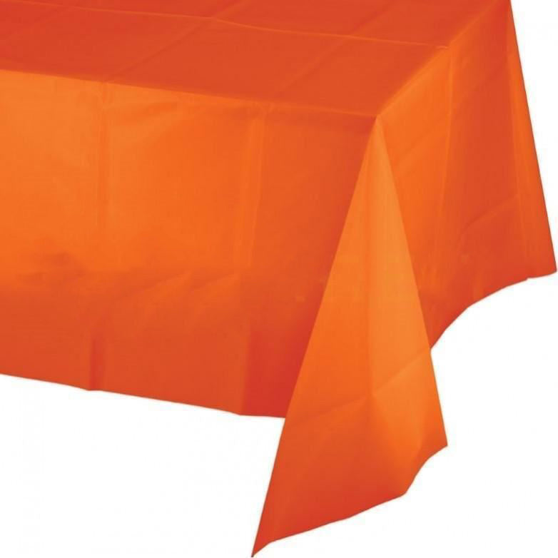 Colorful Plastic Tablecloth for Parties Rectangle Birthday Cover