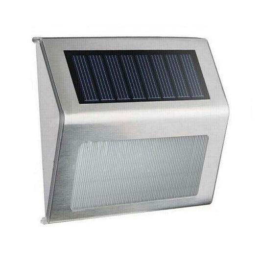 Garden Solar Powered LED Lights Outdoor Deck Step Fence Pathway