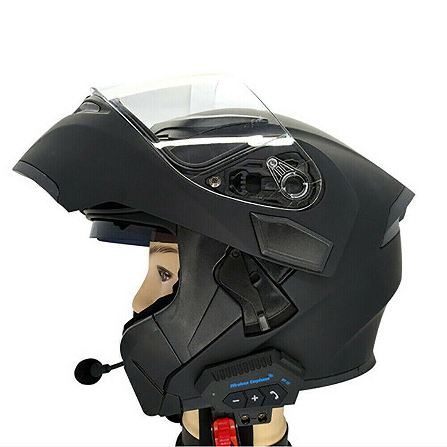 Motorcycle Helmet Bluetooth Intercom Headset BT-12 Wireless Headphone