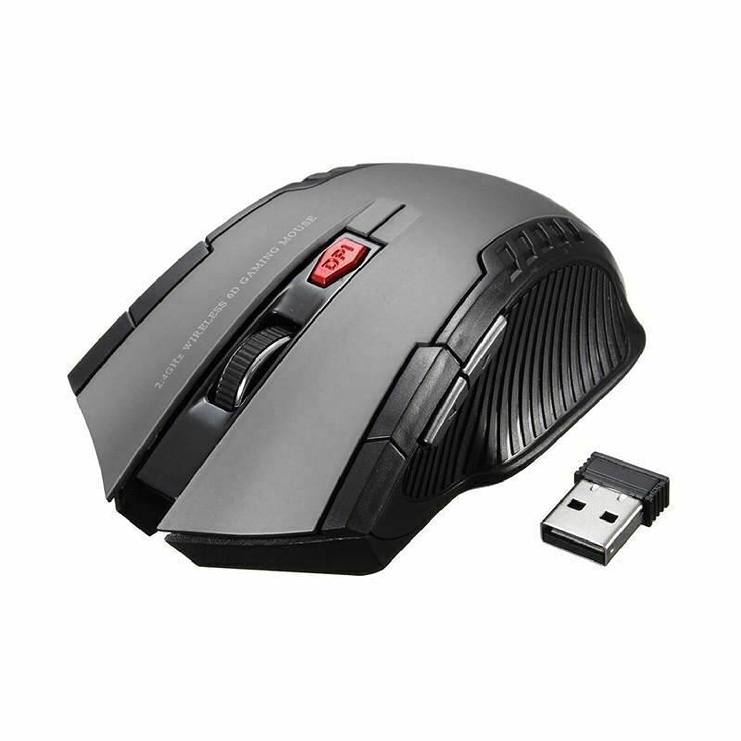Ergonomic Wireless Gaming Mouse for Laptop and PC USB Optical