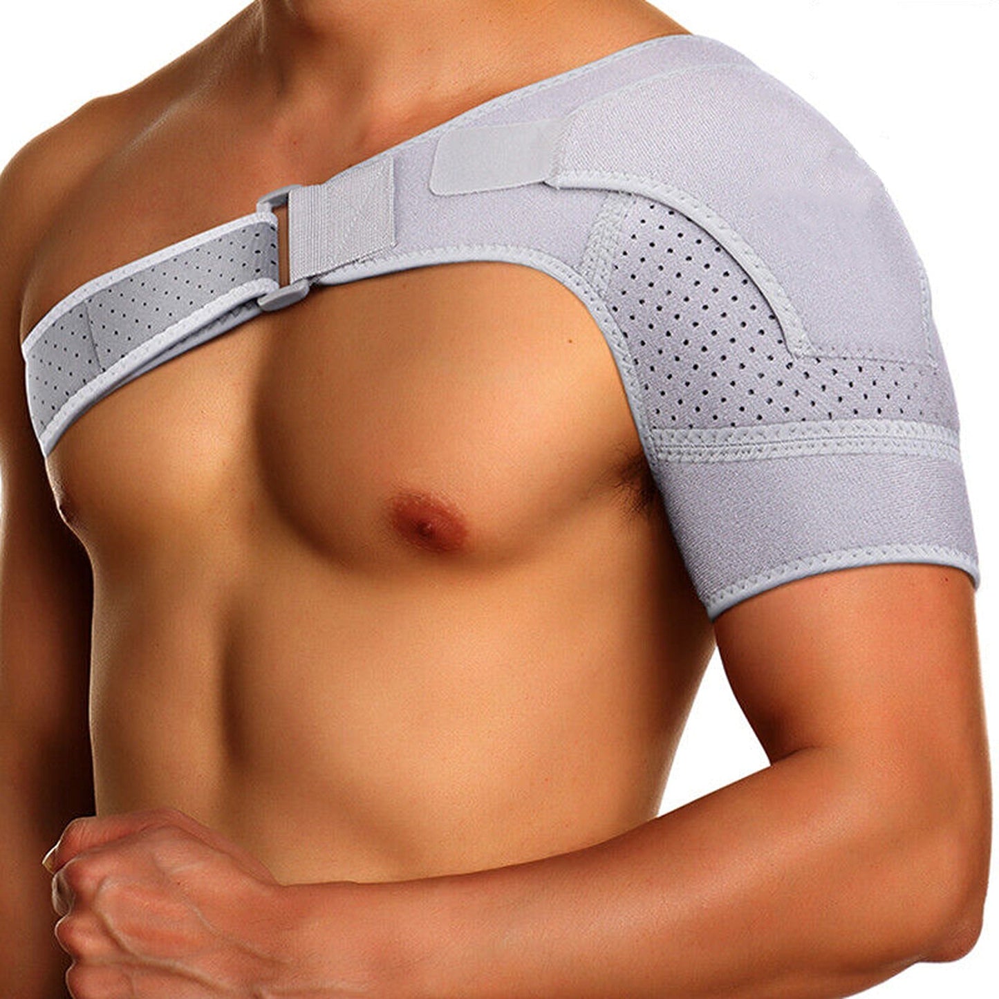 Unisex Shoulder Therapy Support Rotator Cuff Brace Belt Sleeve