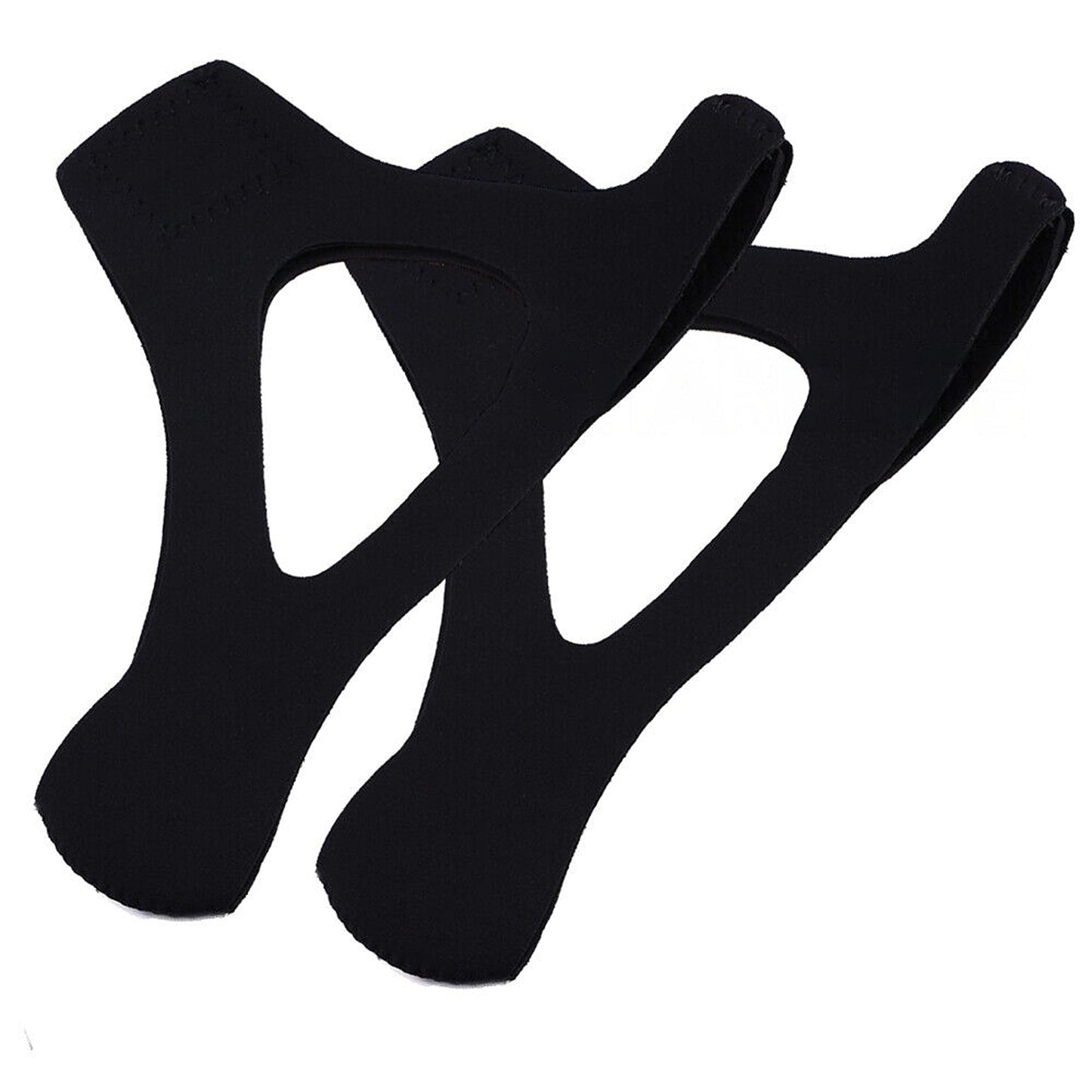 2pcs Anti Snore Chin Strap Jaw Support Belt for Sleep Apnea