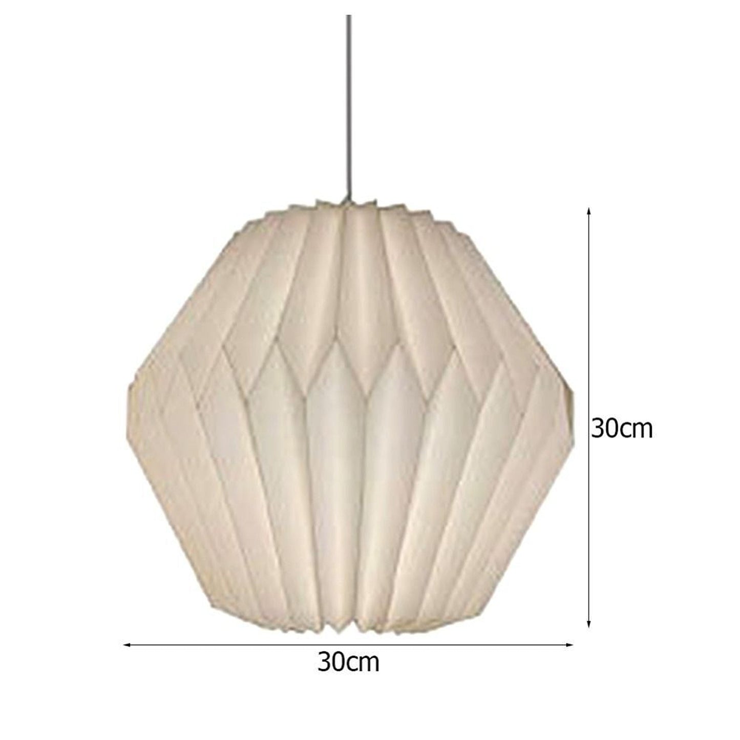 Origami Inspired Creative Pendant Ceiling Lampshade for Home Lighting