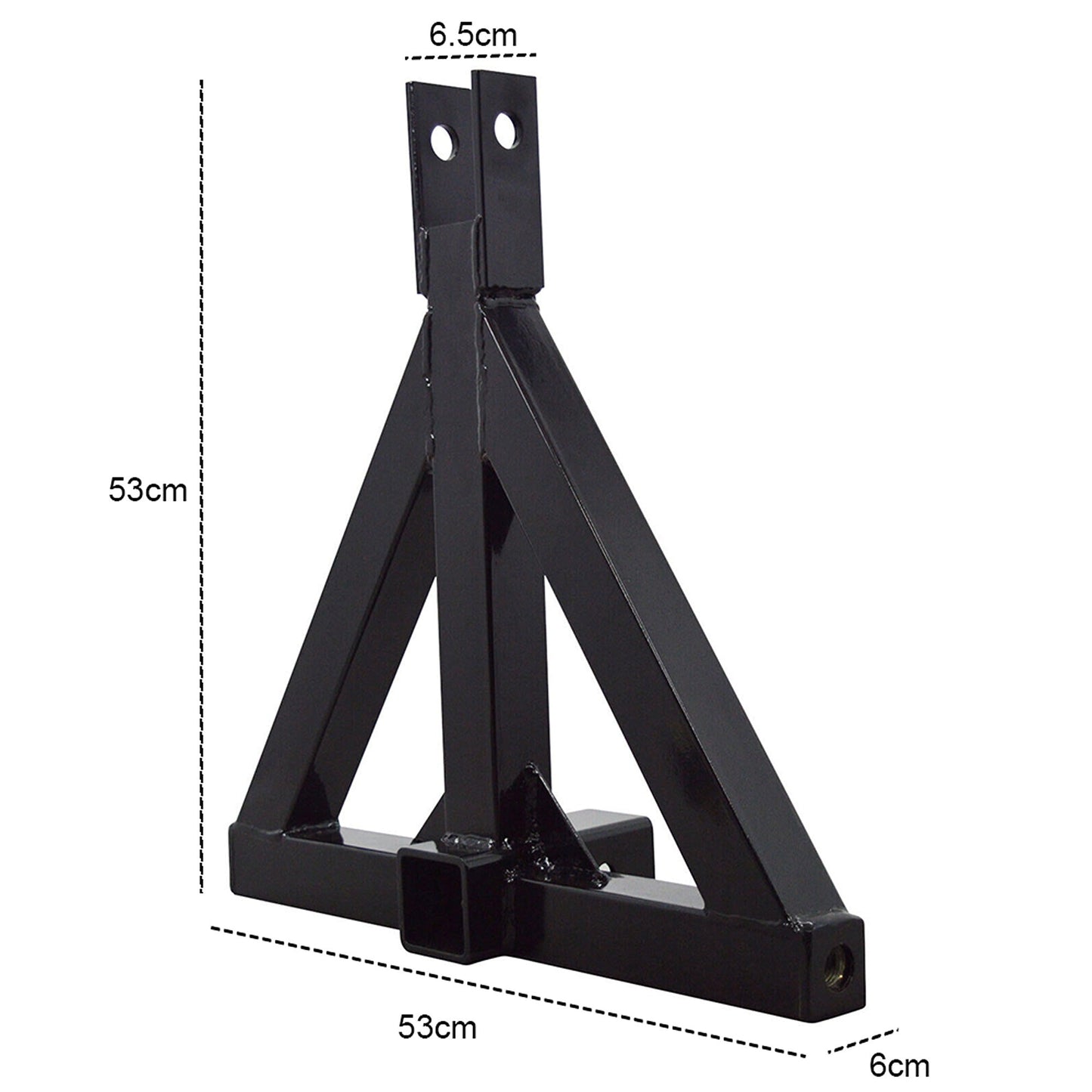 3 Point Hitch Trailer Tow Hook Heavy-Duty Receiver for Tractors