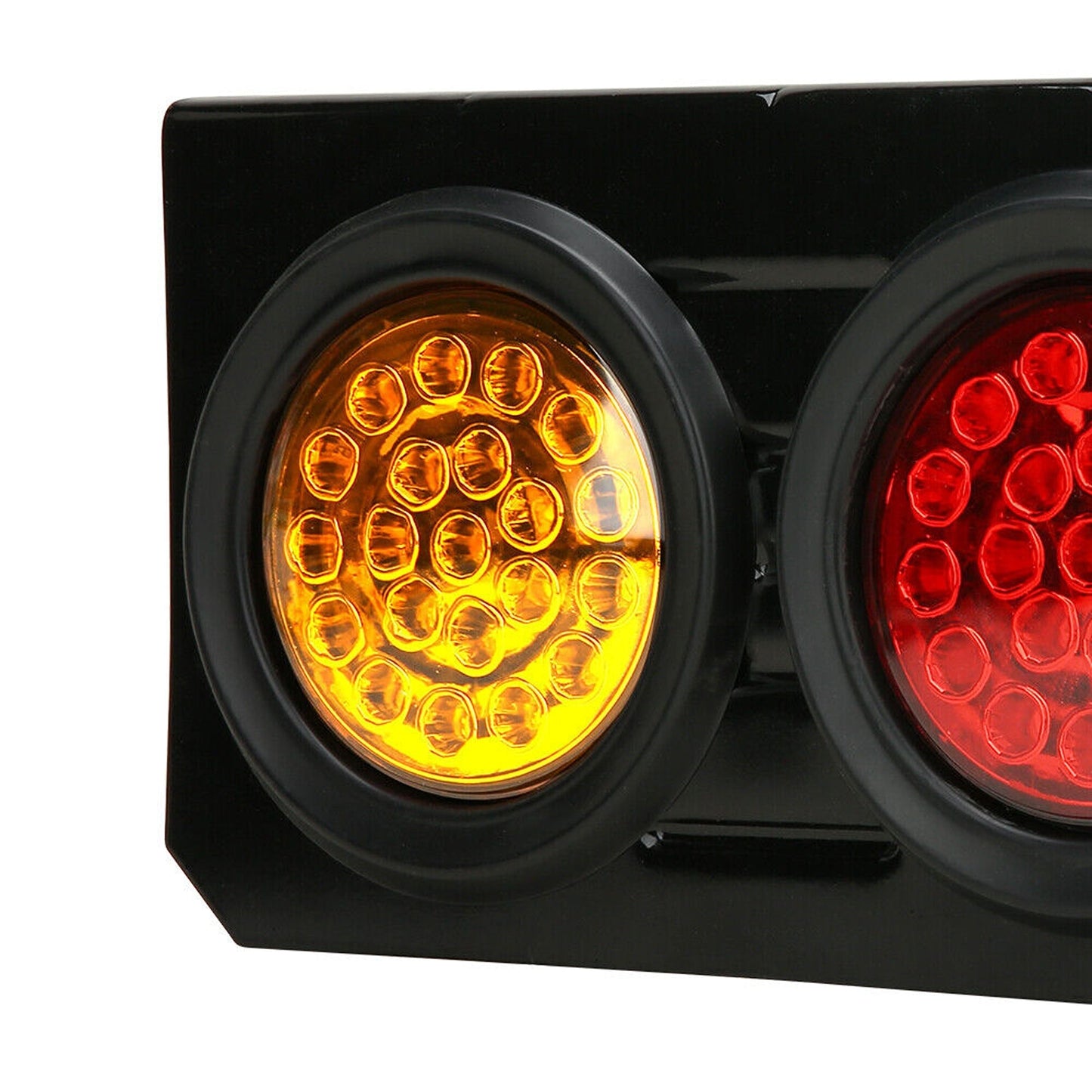 2pcs LED Tail Lights with Stop Indicator for UTE Caravan Truck 63 LEDs 12V