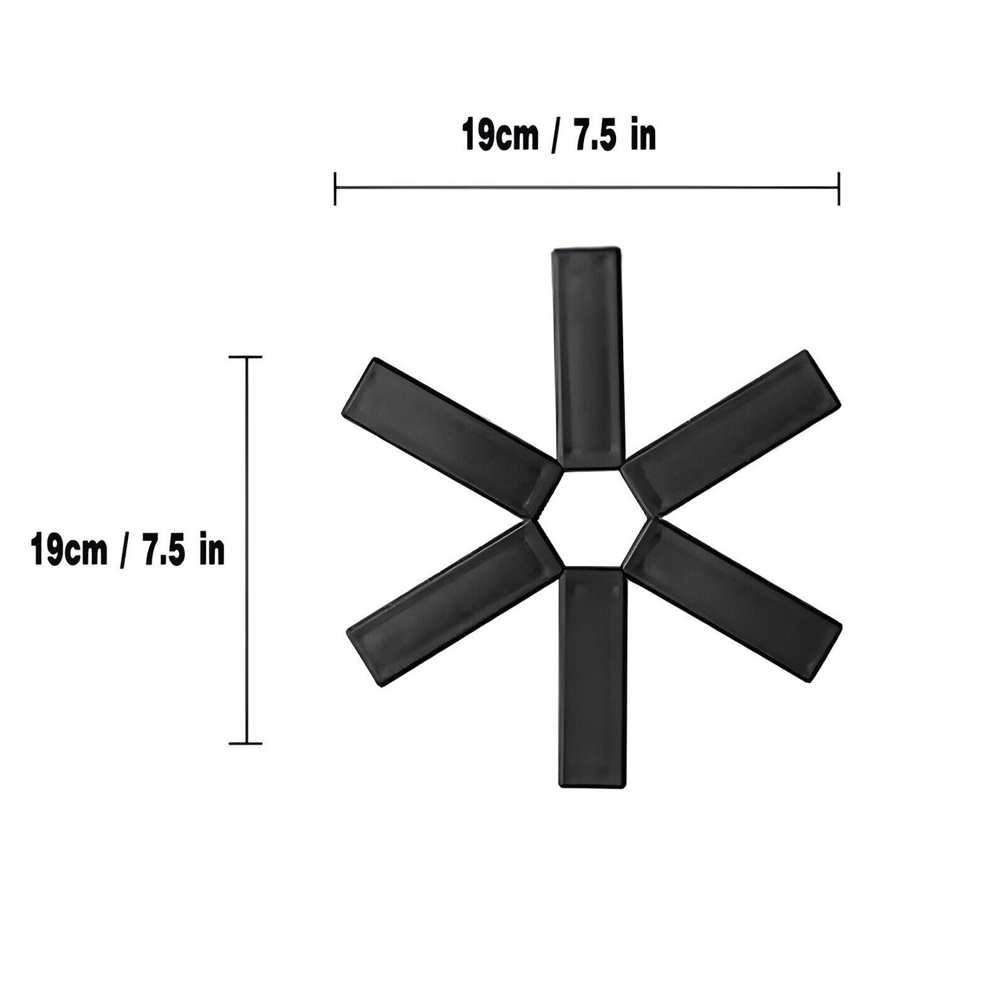 Heat-Resistant Foldable Pot Pad Non-Slip Kitchen Coaster