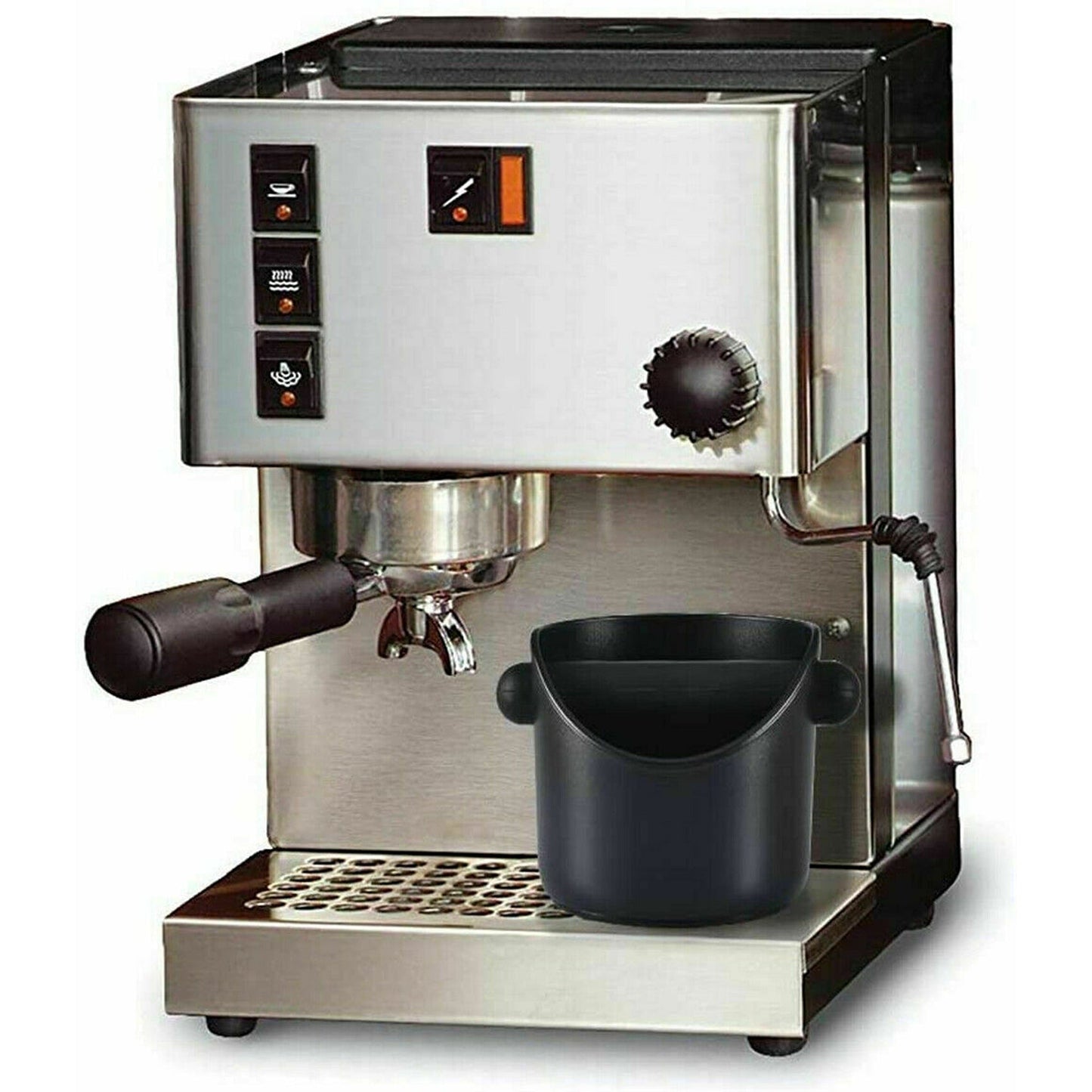 Coffee Grinds Knock Box Espresso Waste Bin with Tamper Tube