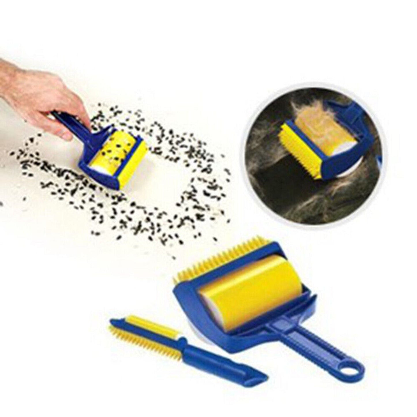 Sticky Buddy Reusable Lint Roller Pet Hair Remover Cleaning Tool