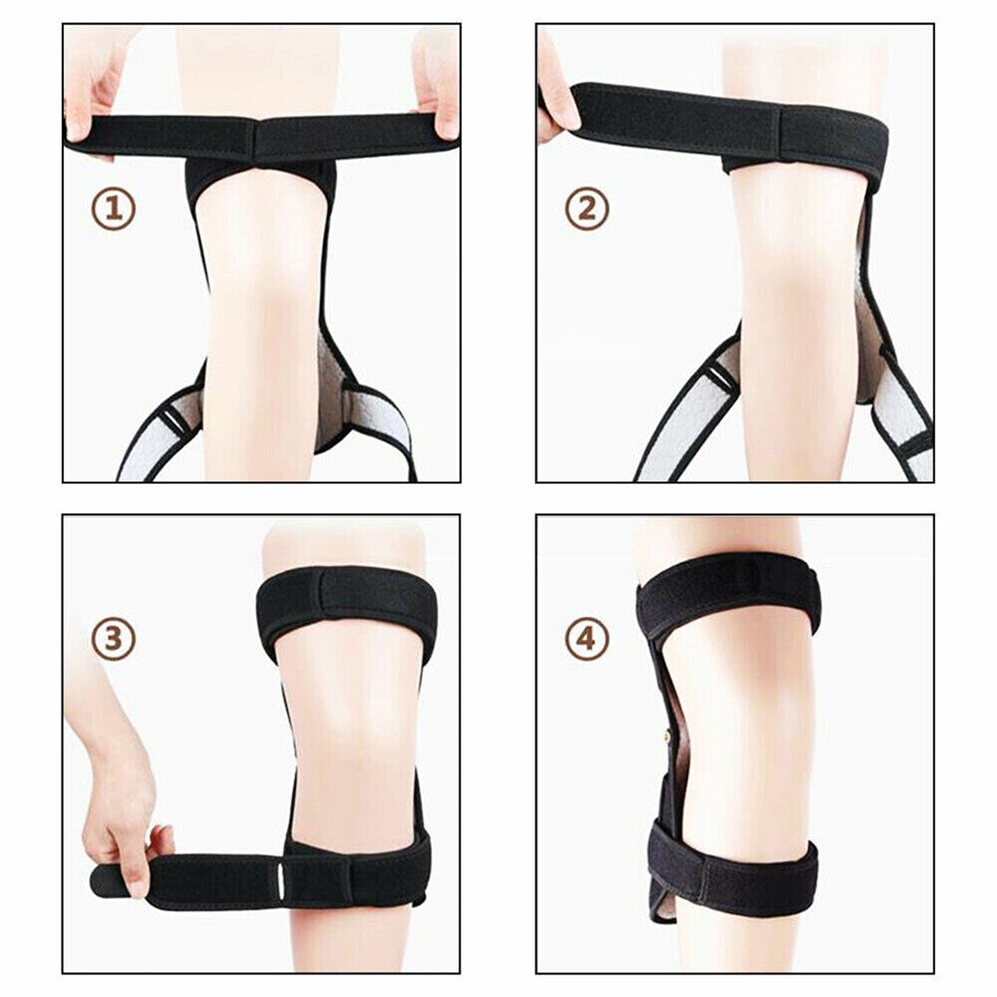 Power Spring Knee Pads Brace Leg Lift Support Rebound Stabilizer Joint