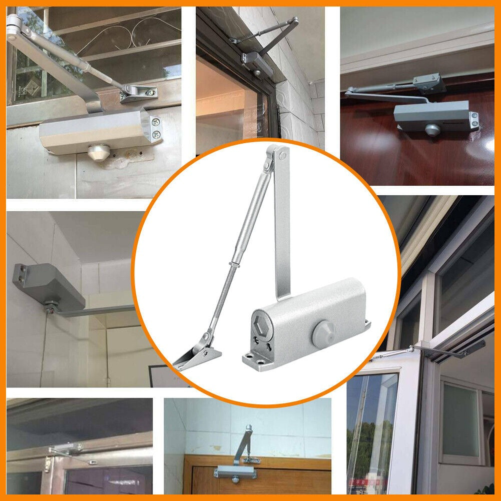 Automatic Hydraulic Door Closer with Soft Close and Fire Rating