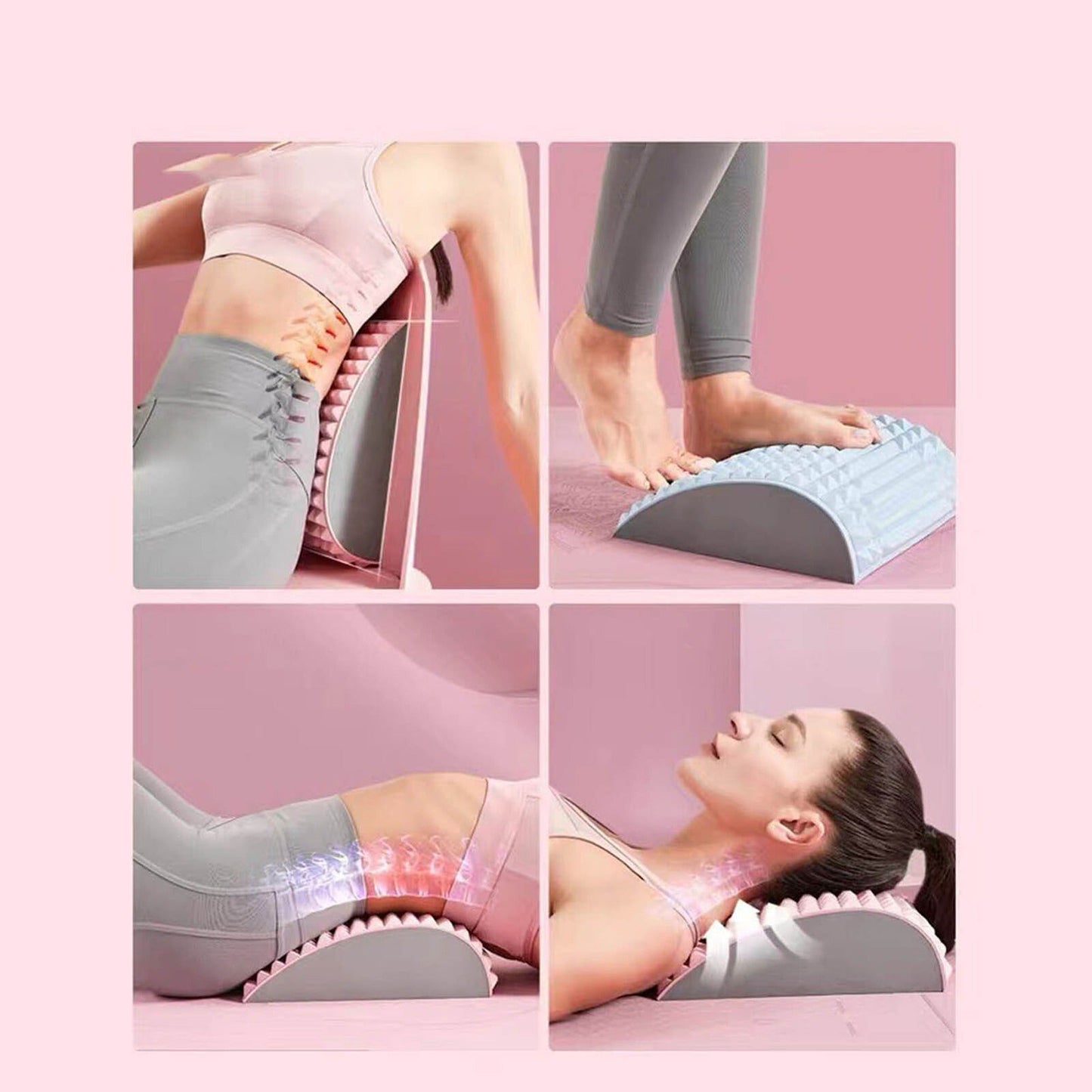 Back and Neck Stretcher for Lower Lumbar Cracker