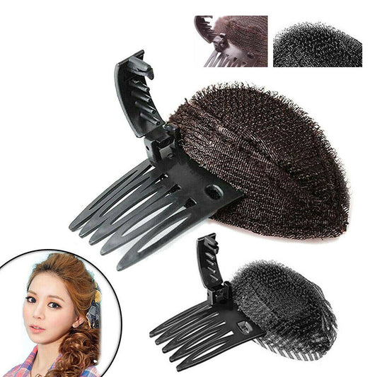 2pcs Hair Volumizing Fluffy Puff Sponge Pad for Hairstyling