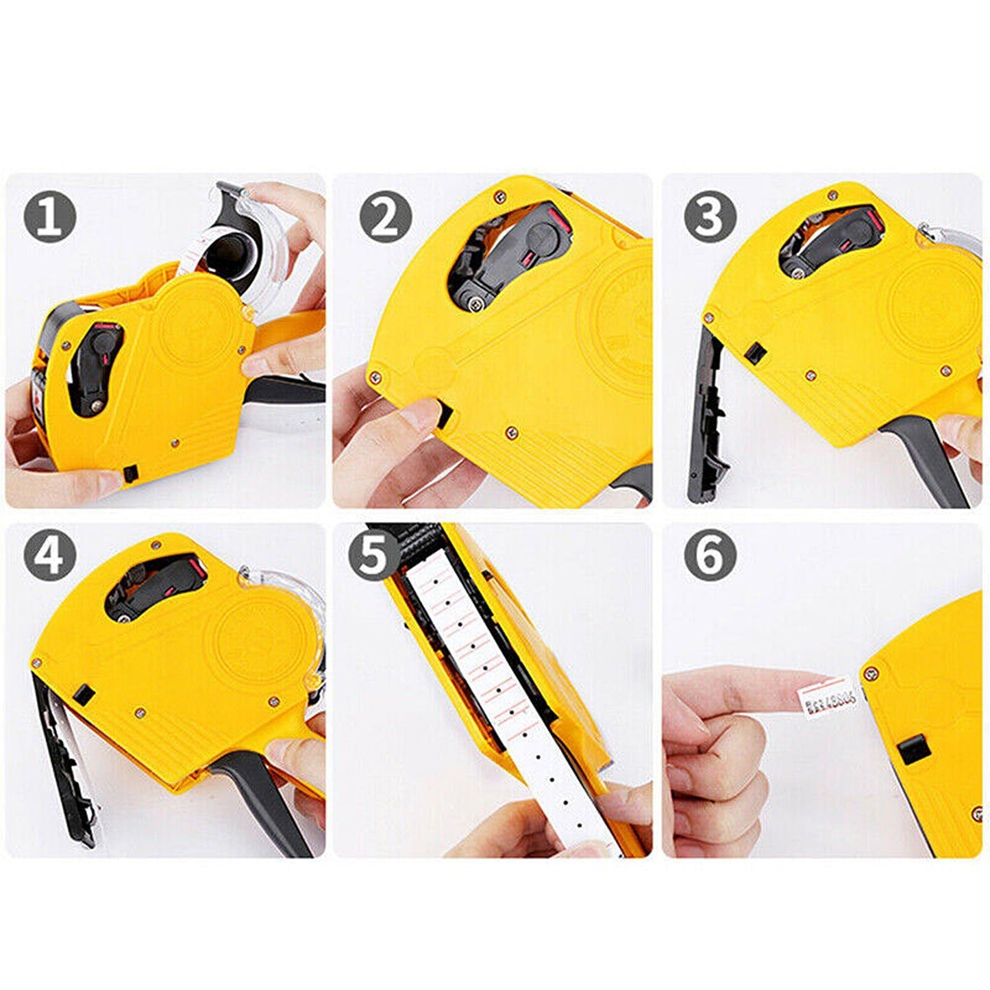 Pricing Tag Gun Kit with Labels and Inks Included