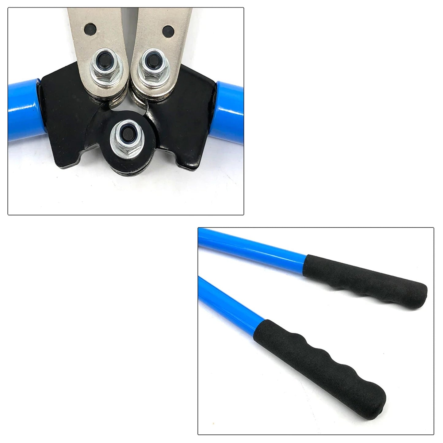 Heavy Duty Battery Terminal Hex Crimping Pliers for Cable Plugs