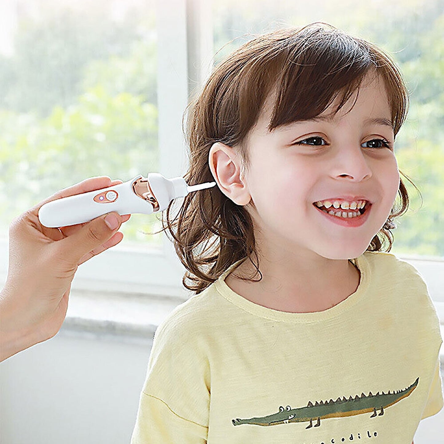 Vacuum Ear Wax Removal Tool with LED Light Ear Cleaner Scoop
