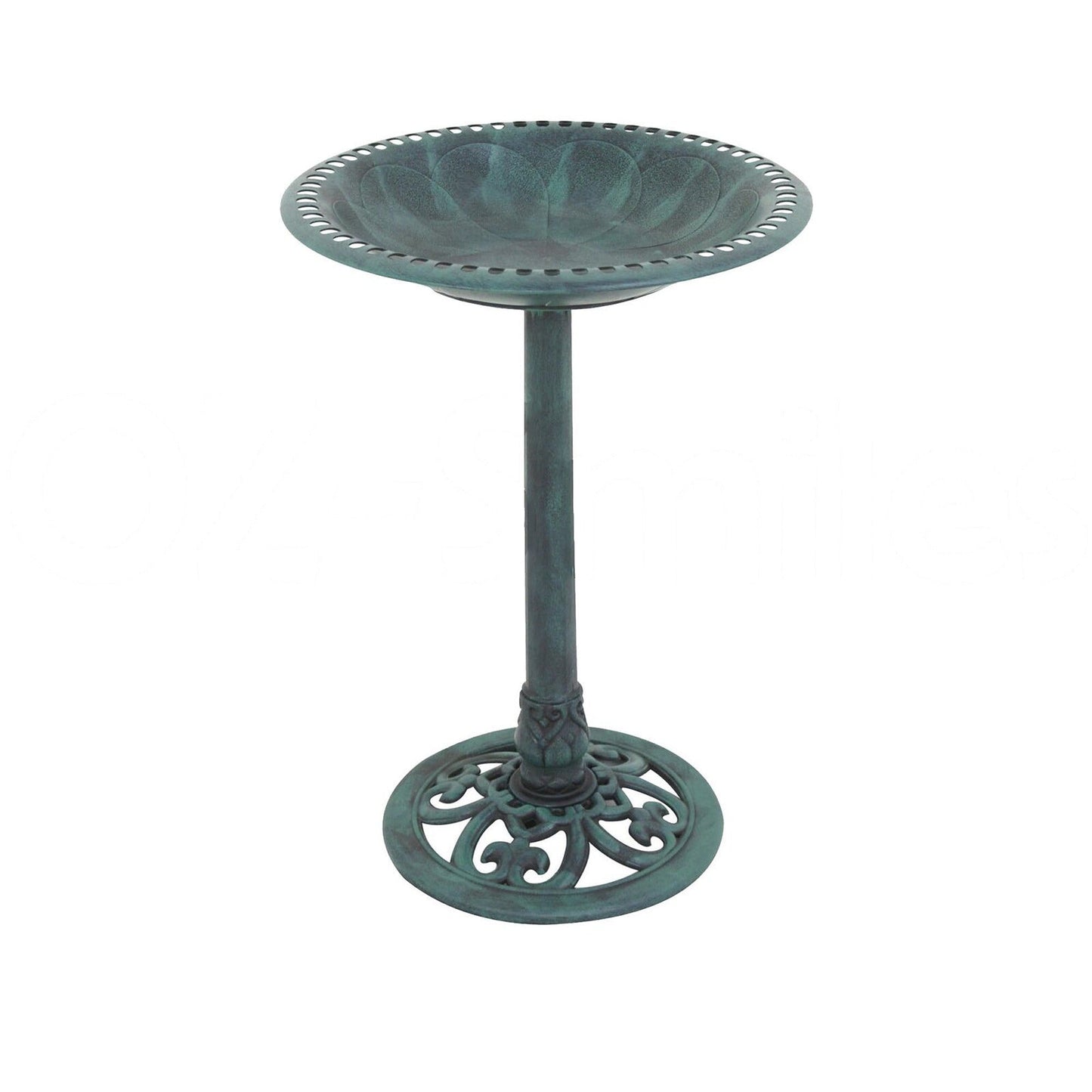 70cm Garden Bird Bath Wash Ornament with Feeder Statue
