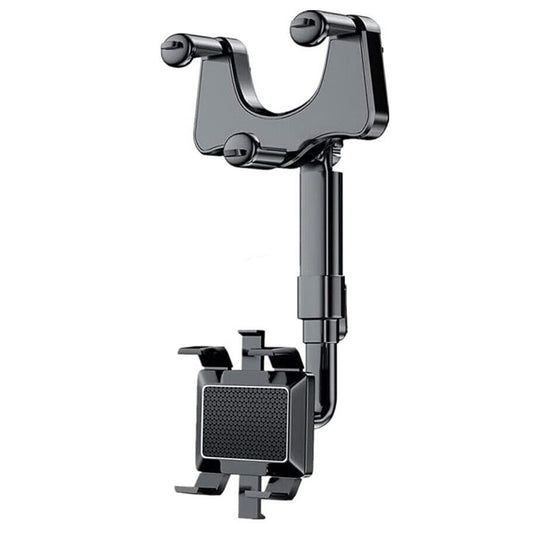Rearview Mirror Phone Holder 360 Rotatable Car Multifunctional Stand