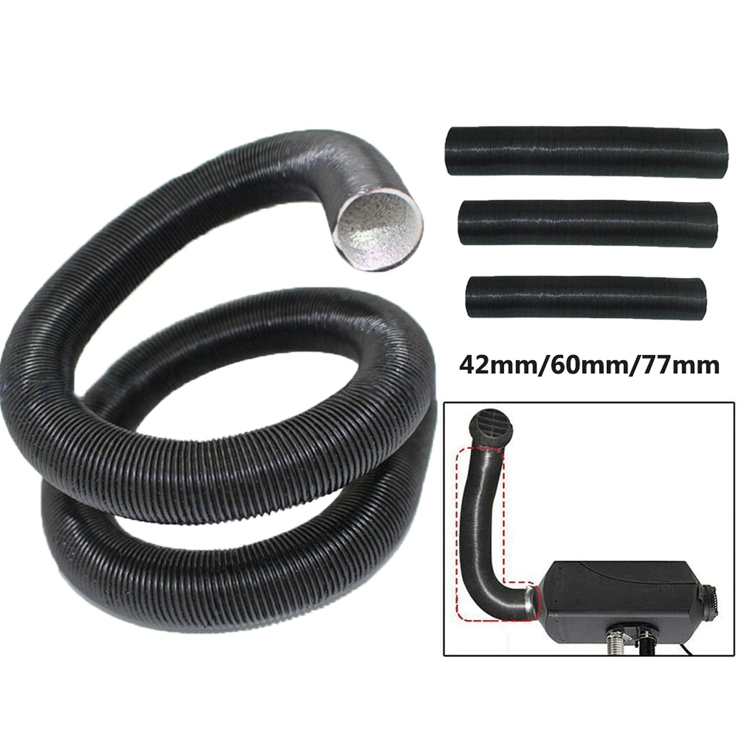 Automotive Air Heater Duct Pipe with Vent Hose