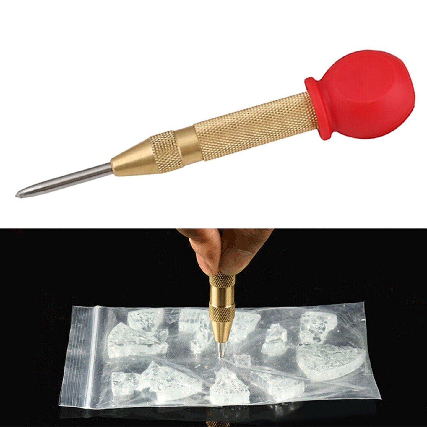 Center Punch Drill Adjustable Marking Tool Metal Glass Locator