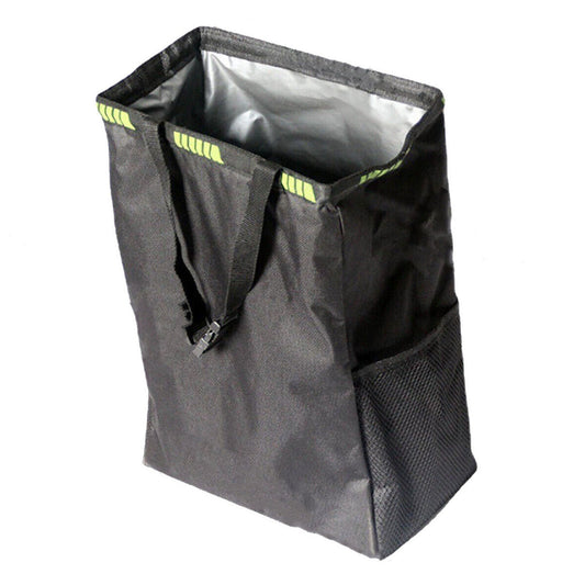 Waterproof Car Trash Can Organizer with Storage Pockets