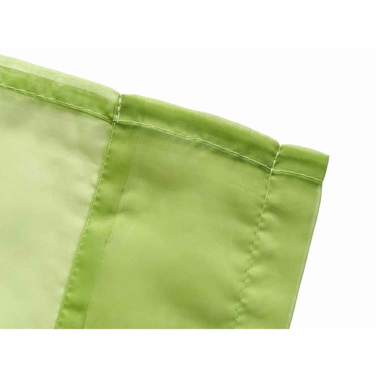 Organza Voile Sheer Curtain with Rod Pocket for Window Draping