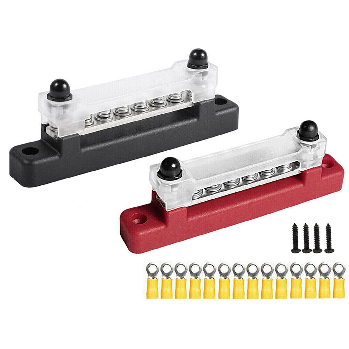 Power Distribution Block for Car Battery Connection Dual Terminal