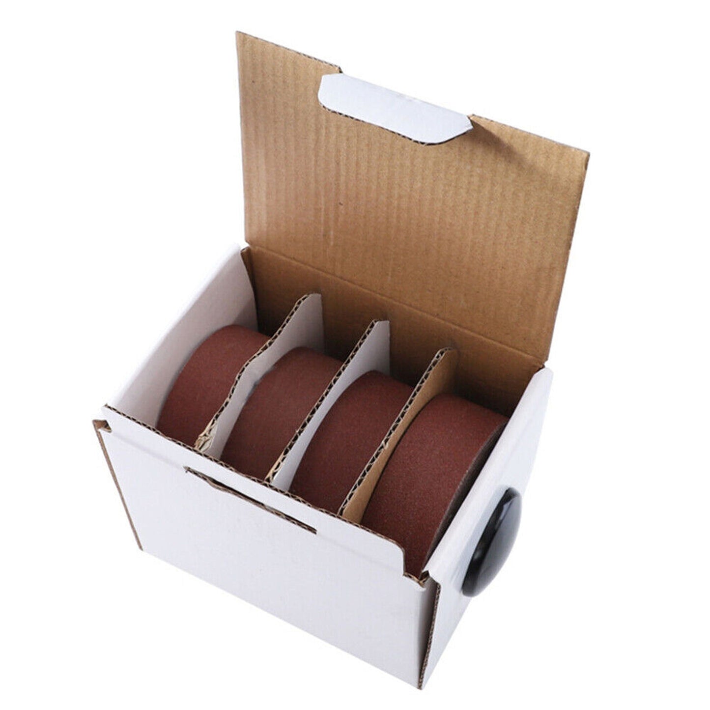 Metalwork Sandpaper Roll with Handy Dispenser Emery Cloth Kit