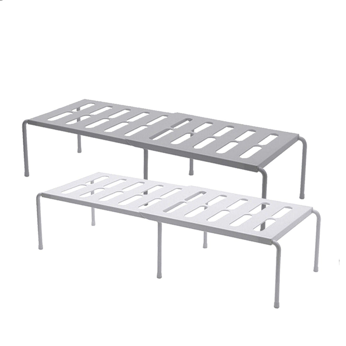 Adjustable Kitchen Cupboard Storage Organizer Pantry Shelf Holder