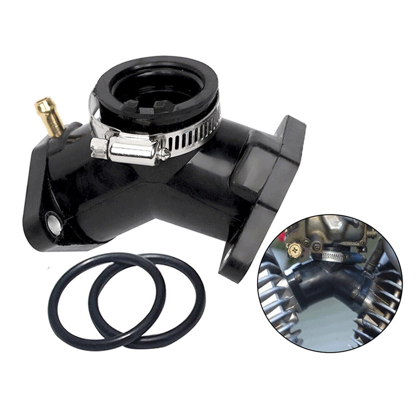 Carburetor Intake Manifold for Yamaha Motorcycles XV125 XV250